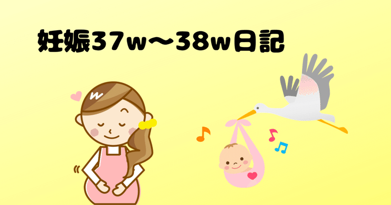 ちょっとずつ頭が下がってきてるらしい 妊娠37w 38w日記 Akatsuki174 Note