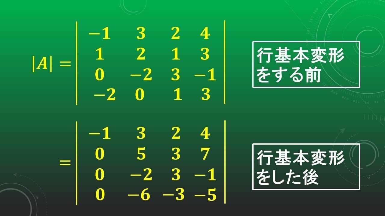 線形代数学で4行4列つまり4次正方行列の行列式を余因子展開で求める方法 実用数学 タロウ岩井の数学と英語 Note 線形代数学で4行4列つまり4次正方行列の行列式を余因子展開で求める方法 実用数学 タロウ岩井の数学と英語 Note