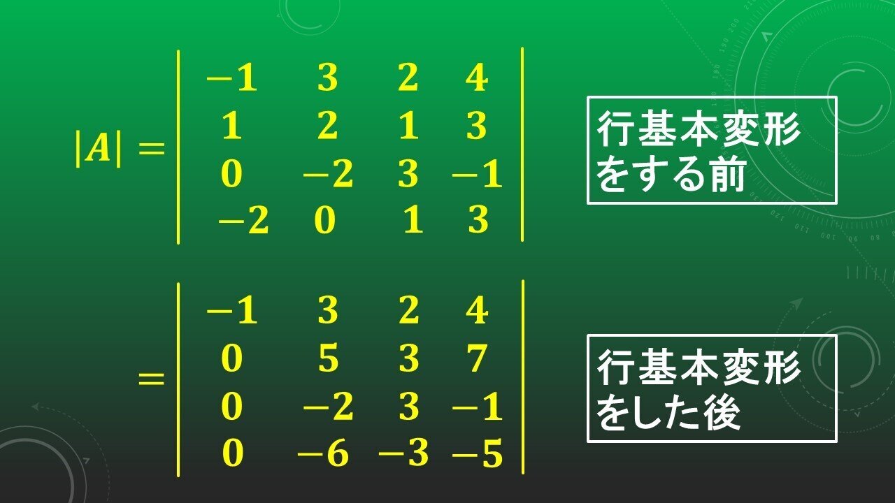 線形代数学で4行4列つまり4次正方行列の行列式を余因子展開で求める方法 実用数学 タロウ岩井の数学と英語 Note 線形代数学で4行4列つまり4次正方行列の行列式を余因子展開で求める方法 実用数学 タロウ岩井の数学と英語 Note