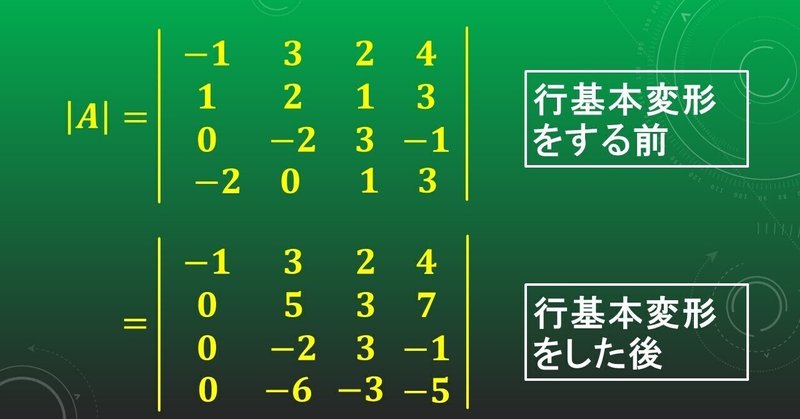 線形代数学で4行4列つまり4次正方行列の行列式を余因子展開で求める方法 実用数学 タロウ岩井の数学と英語 Note