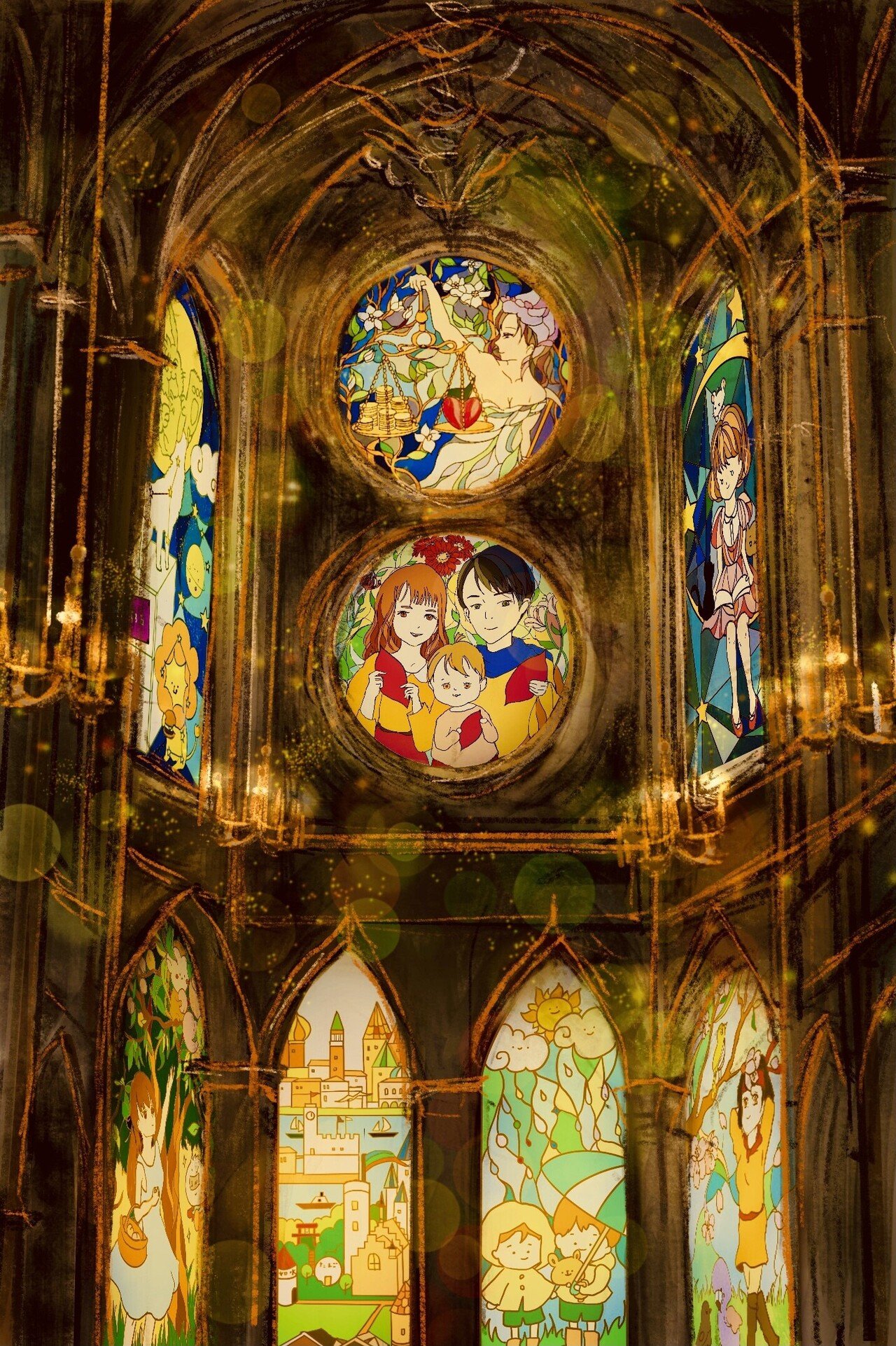 ステンドグラスお披露目会|如月桃子 ステンドグラスお披露目会|如月桃子