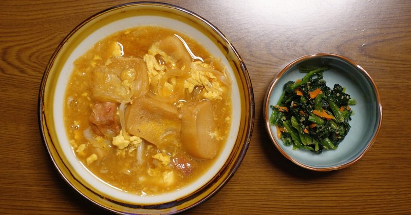 焼き麩と焼き鳥缶のたまごとじ ハラダコオジ Note