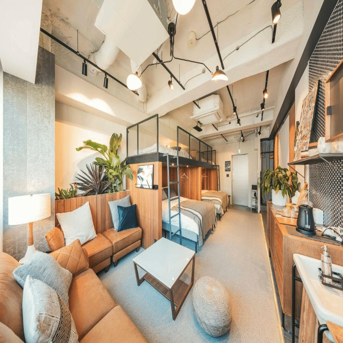 おすすめ宿 東京で4人以上泊まれる素敵な部屋あつめてみた Koru Takanawa Gateway Note