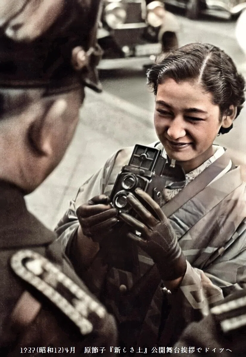 百年ﾆｭｰｽ】1920（大正9）6月17日（木）女優・原節子誕生。本名は会田