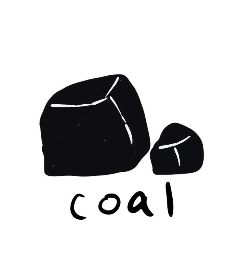 coal = 石炭、炭