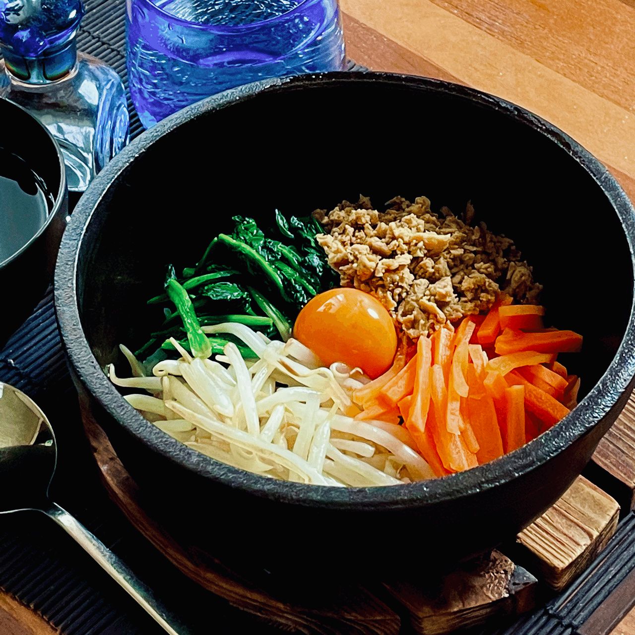 豆腐そぼろを使って石焼ビビンバ As Note
