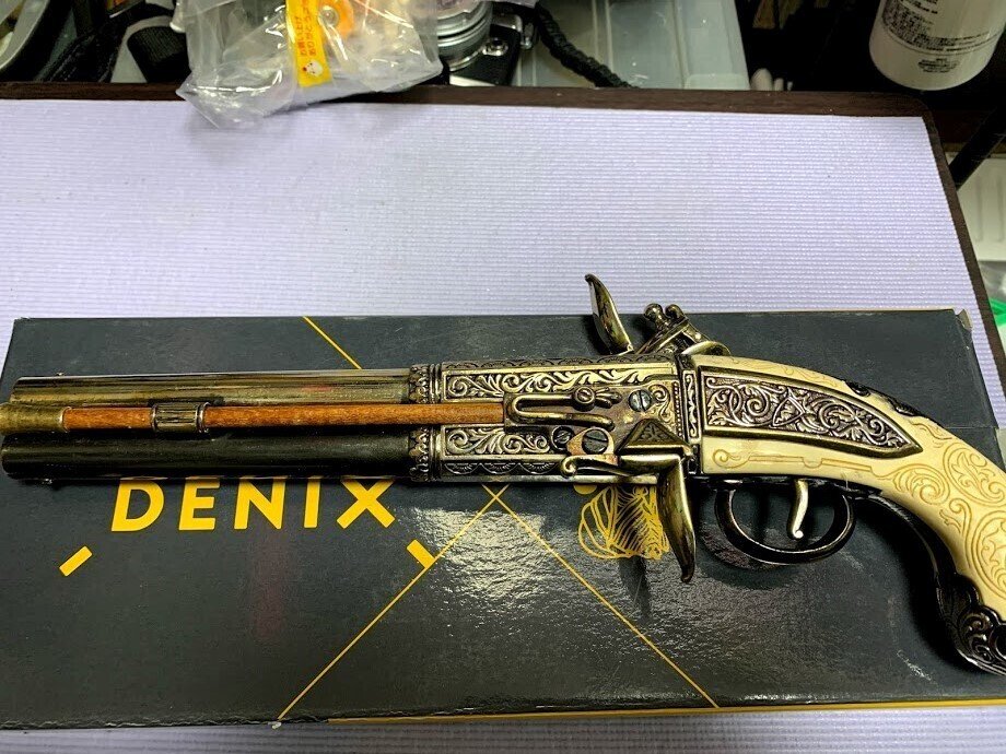 光沢磨き】Denix1264 古式銃レプリカを磨いてみた