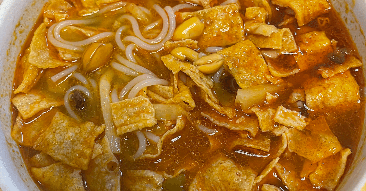 螺蛳粉 タニシ麺 食べてみた 華村 中国 Note