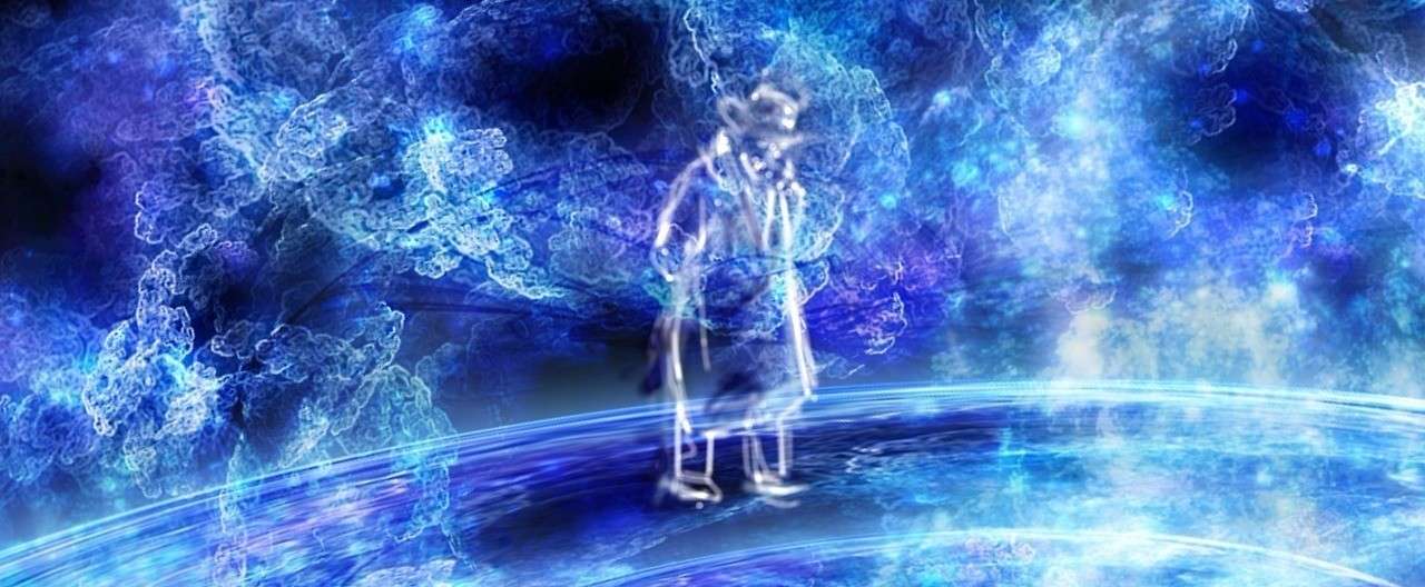透明ブルー賢治