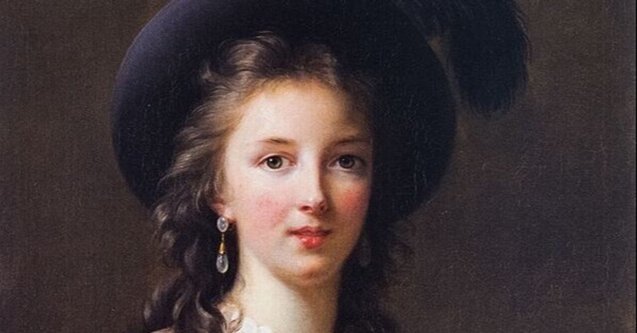 18世紀フランスの有名な女性画家 エリザベート＝ルイーズ・ヴィジェ