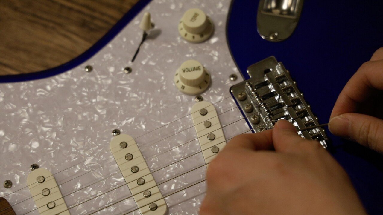 メンテナンス]Squier Affinity Stratocasterのメンテナンス