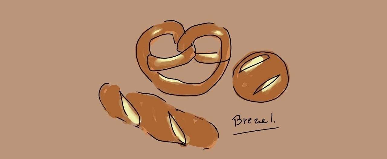 愛と祈りのブレッツェル と 栗のデニッシュ 西平 麻依 まいも Note