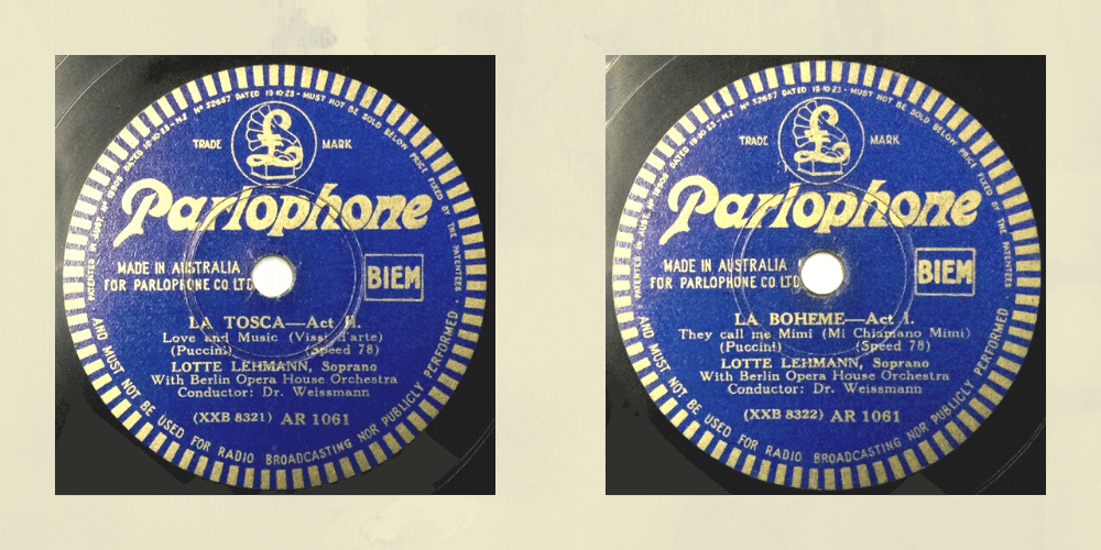 クレデンザ1926×78rpmの邂逅 #38～ロッテ・レーマン オペラ・アリア