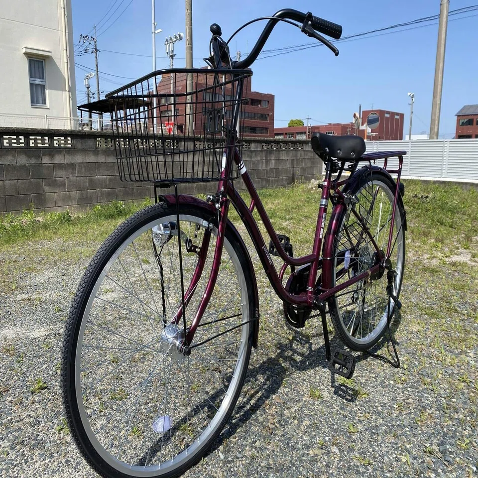 001 世界最速のママチャリ計画〜ロードバイク仕様へ〜｜みっつー&くっ 