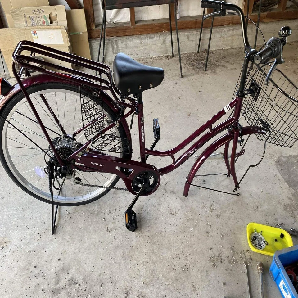 001 世界最速のママチャリ計画〜ロードバイク仕様へ〜｜みっつー&くっ 