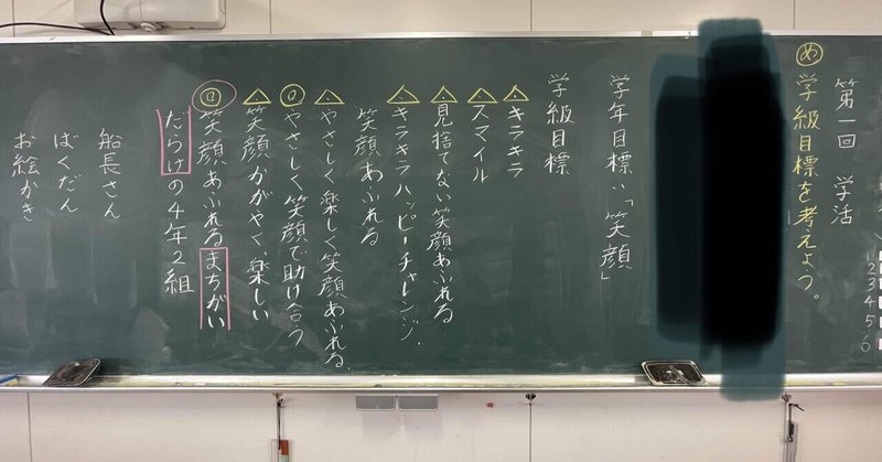 笑顔あふれるまちがいだらけの4年2組 てるてるぼうず Note 笑顔あふれるまちがいだらけの4年2組 てるてるぼうず Note