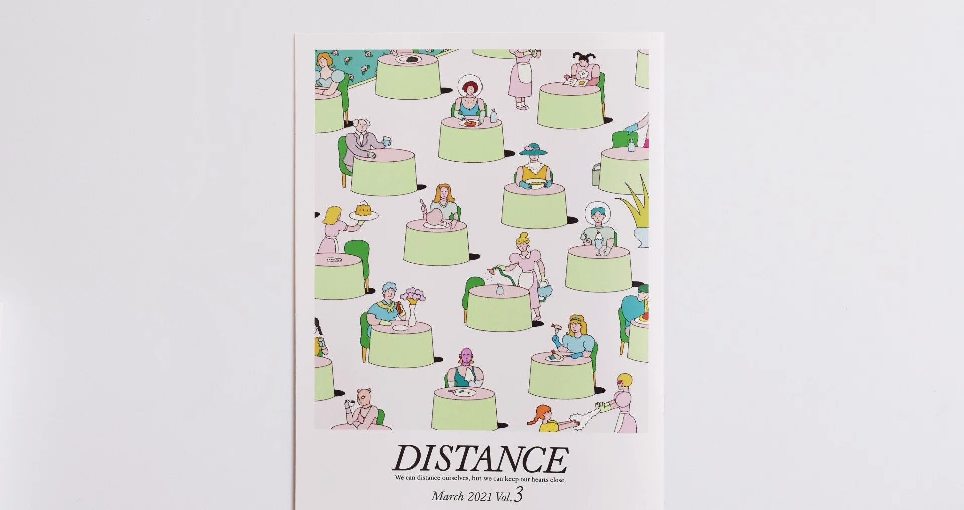 ZINE『DISTANCE』について - 2024-06｜ムラカミレイ／ZINE『DISTANCE
