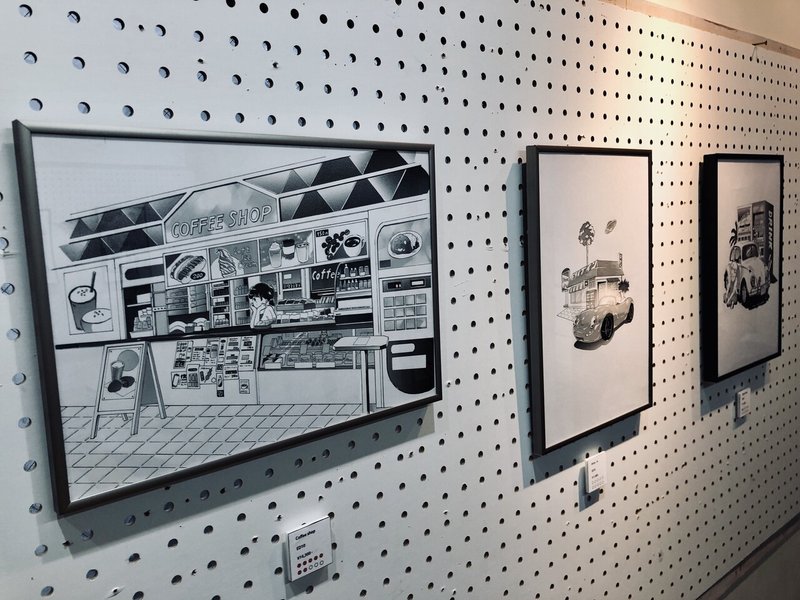 ノスタルジックな旅 Bob A K A Enchan Solo Exhibition Drive In オオツボマアク Maark Note