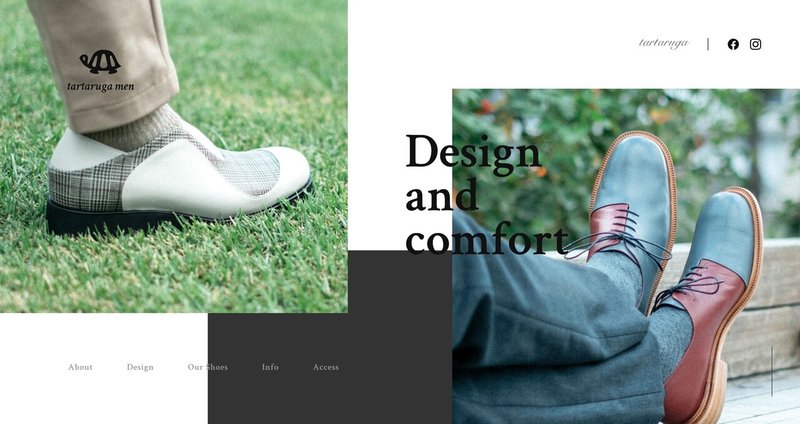 012 タルタルガ メンズシューズ Webサイト観察 カナガワ Note