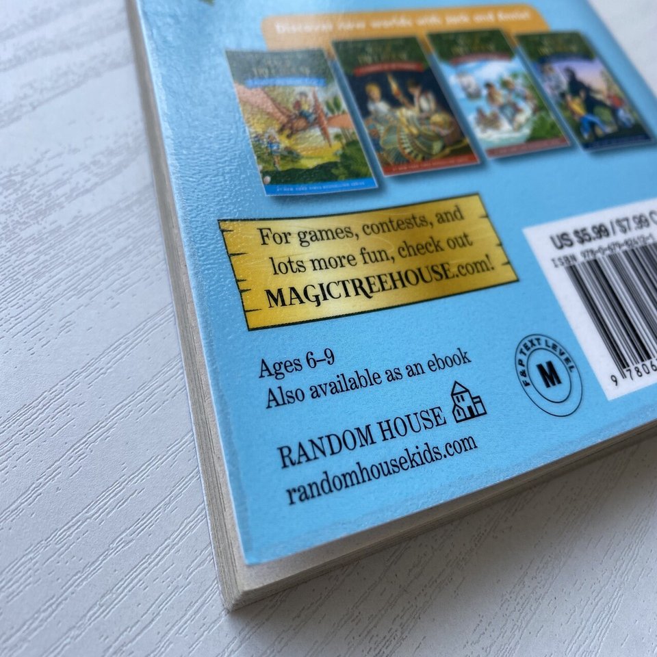 英語多読】ORTの次は ”MAGIC TREE HOUSE” 英英辞書も活躍中｜りあこ