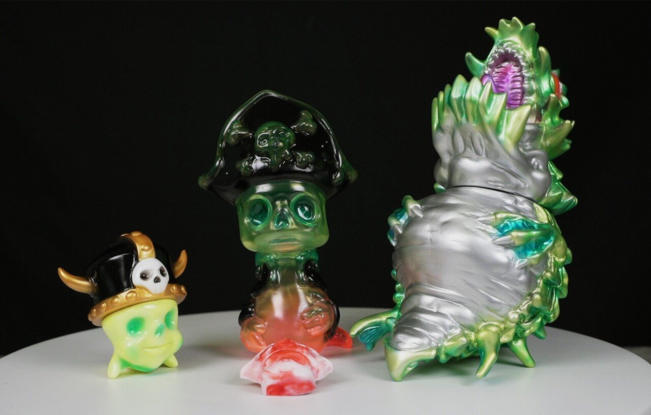 Jelly Roger made his Soft Vinyl debut at WF2020 Winter! Cute