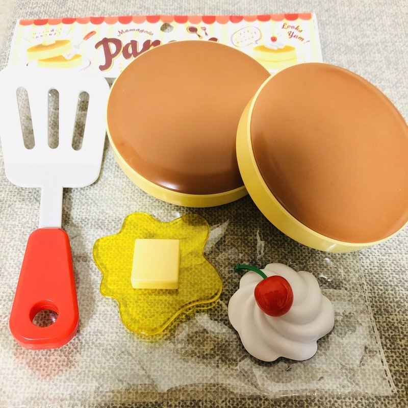 おもちゃのパンケーキが可愛すぎておままごとをしていた とらみな 寅三奈 Note