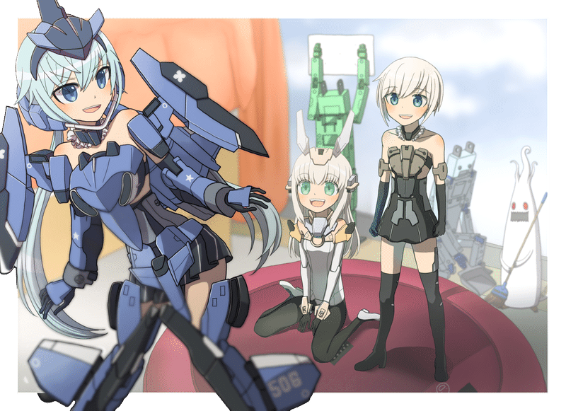 私が愛した女 キャラクター たち 源内あお フレームアームズ ガール より 花倉みだれ ほんわかふわふわ Note