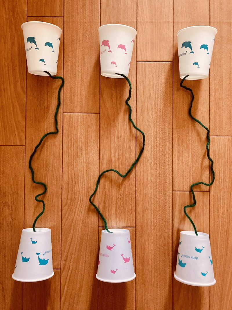 ディスタンスレク 密にならない 紙コップと毛糸を使った高齢者施設 在宅介護 デイサービス 老人ホーム 室内レクリエーション ゲーム 紙コップ けん玉 ソロレクリエーション介護士のchibiike Note