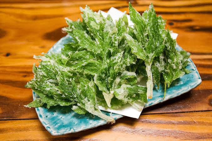 明日葉の天ぷら Shinmr Note