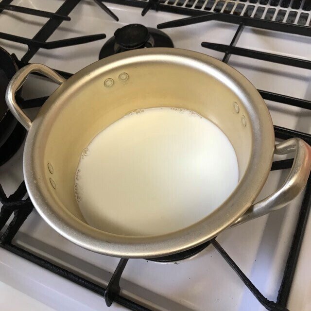 2_牛乳温める