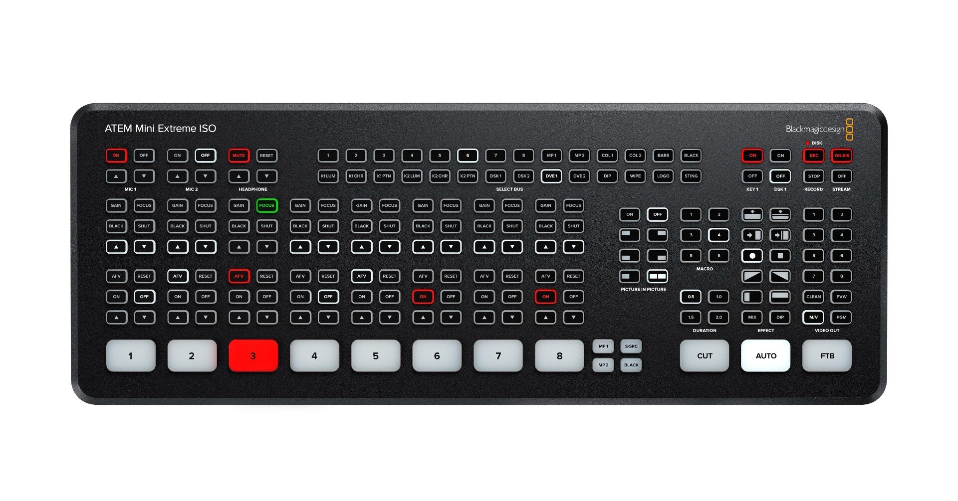 【新品、未使用】ATEM Mini Pro ISO ATEM Mini – 仕様 | Blackmagic Design