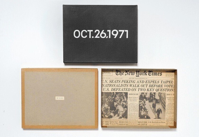 On Kawara Horizontality/Verticality 河原温 02 いま、ここにいるわたしとあなた。河原温の、時間を歩く