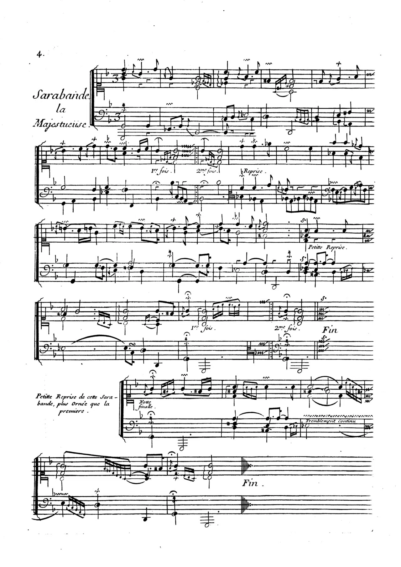 クープラン：第1オルドル《英国貴族 La Milordine》（鍵盤楽器音楽の