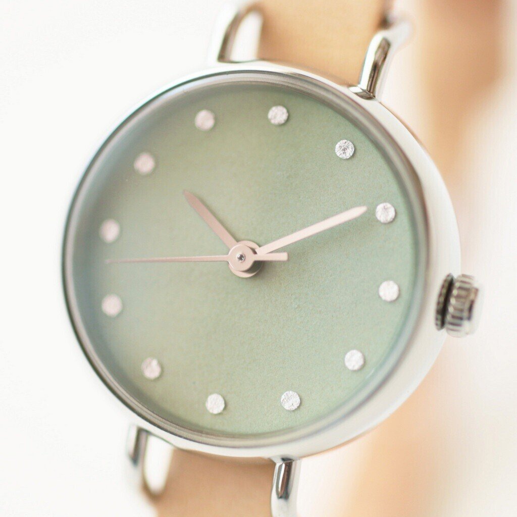 はなもっこ』緑瑪瑙（みどりめのう）の腕時計｜Cーbrain シーブレーン