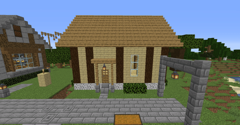 マインクラフト日記 6 植林場と木材置き場 たちばな るな Note