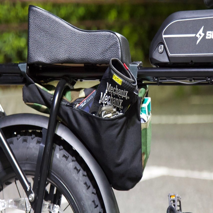 Super73カスタムシート(サイズ載せあり)、穴取り付け工事別途になり