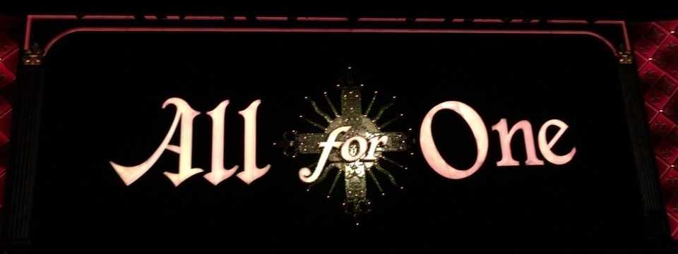 その壁を超えよう 宝塚月組 All For One ダルタニアンと太陽王 海山絹子 Note