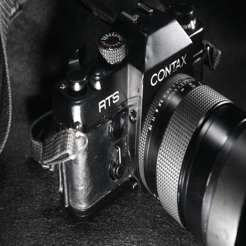 フィルムカメラ　CONTAX RTS 3台レンズ　リアルタイムワインダー付 MY CAMERA#3:CONTAX RTS｜film_city_k_ssk