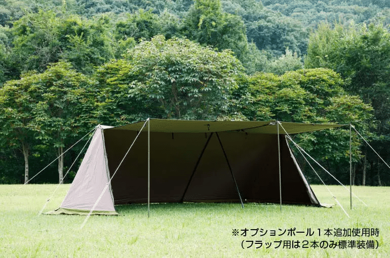 パップテントの新境地『炎幕フロンティア』発売迫る！｜camploggear