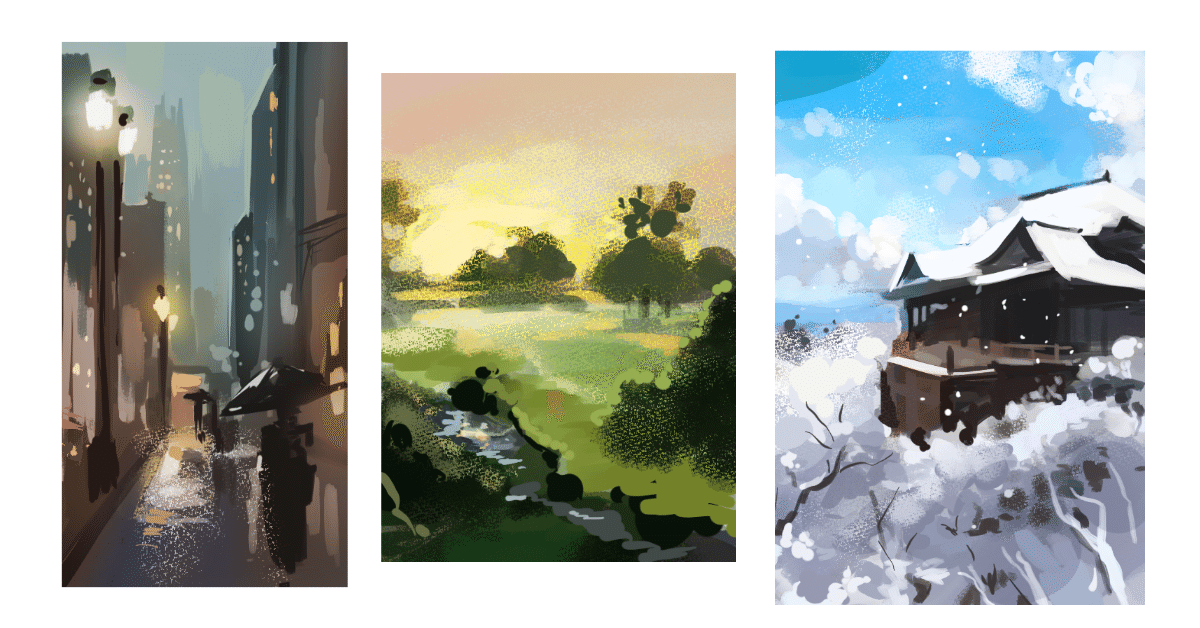 風景模写の練習を一ヶ月続けてわかったこと 藤依しの Note