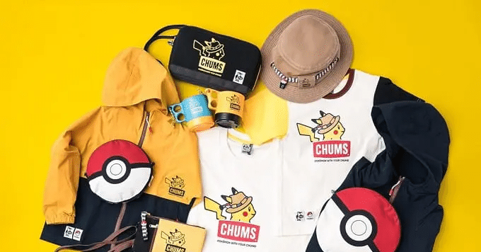 ピカチュウと一緒に外遊びを楽しもう♪CHUMS×ポケモン初のコラボ