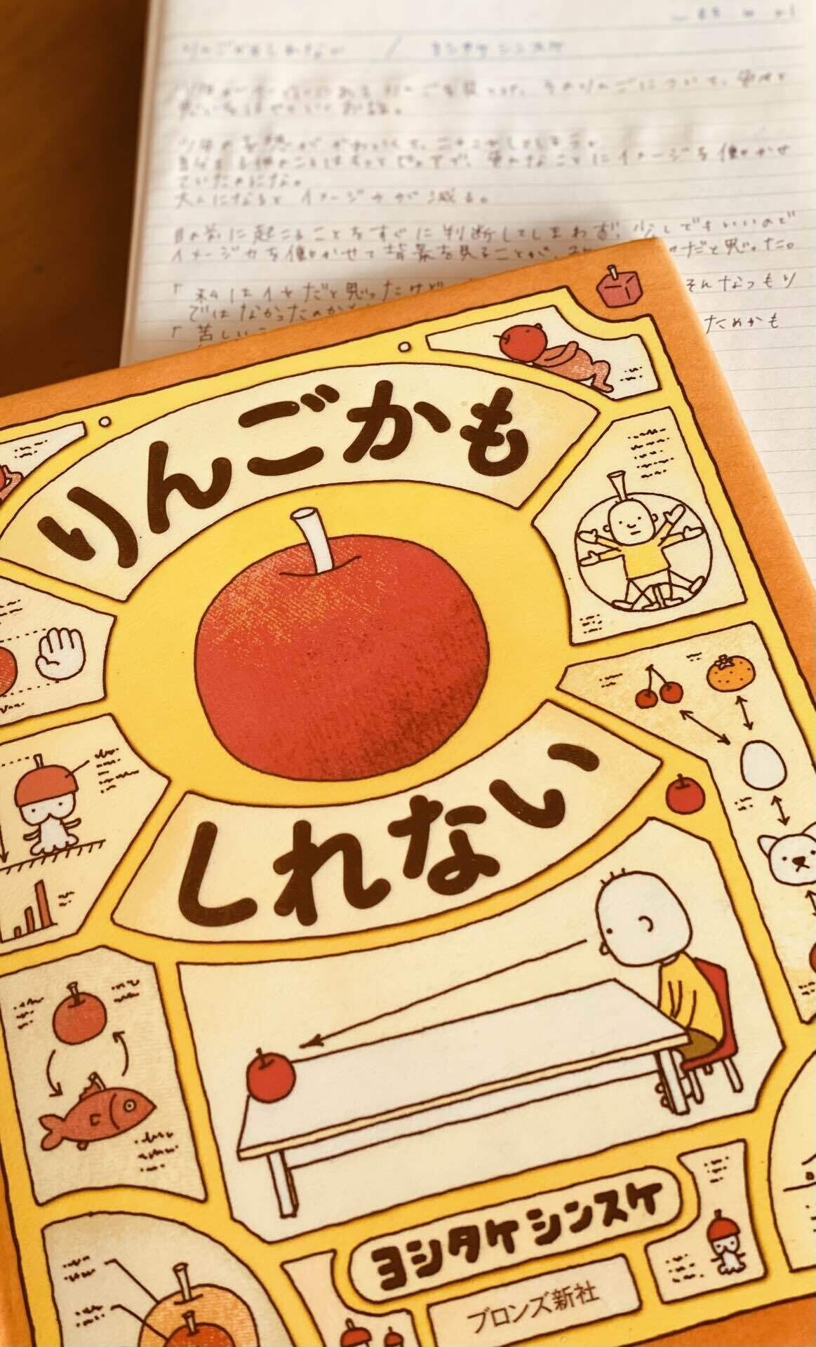 りんごかもしれない ヨシタケシンスケ 菜穂 Note りんごかもしれない ヨシタケシンスケ 菜穂 Note