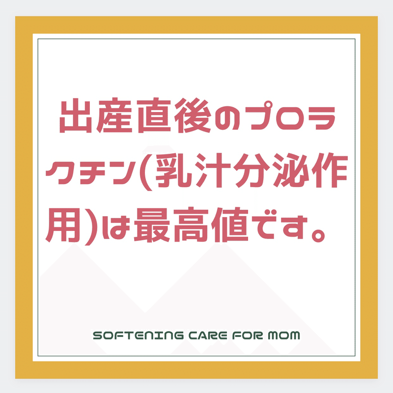 産後すぐから胸が張るまでに大切なこと Softening Care Note