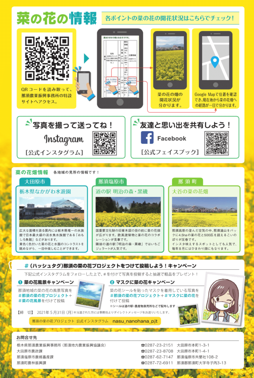 那須の菜の花プロジェクト開催中 Sudacoffeemaster Note