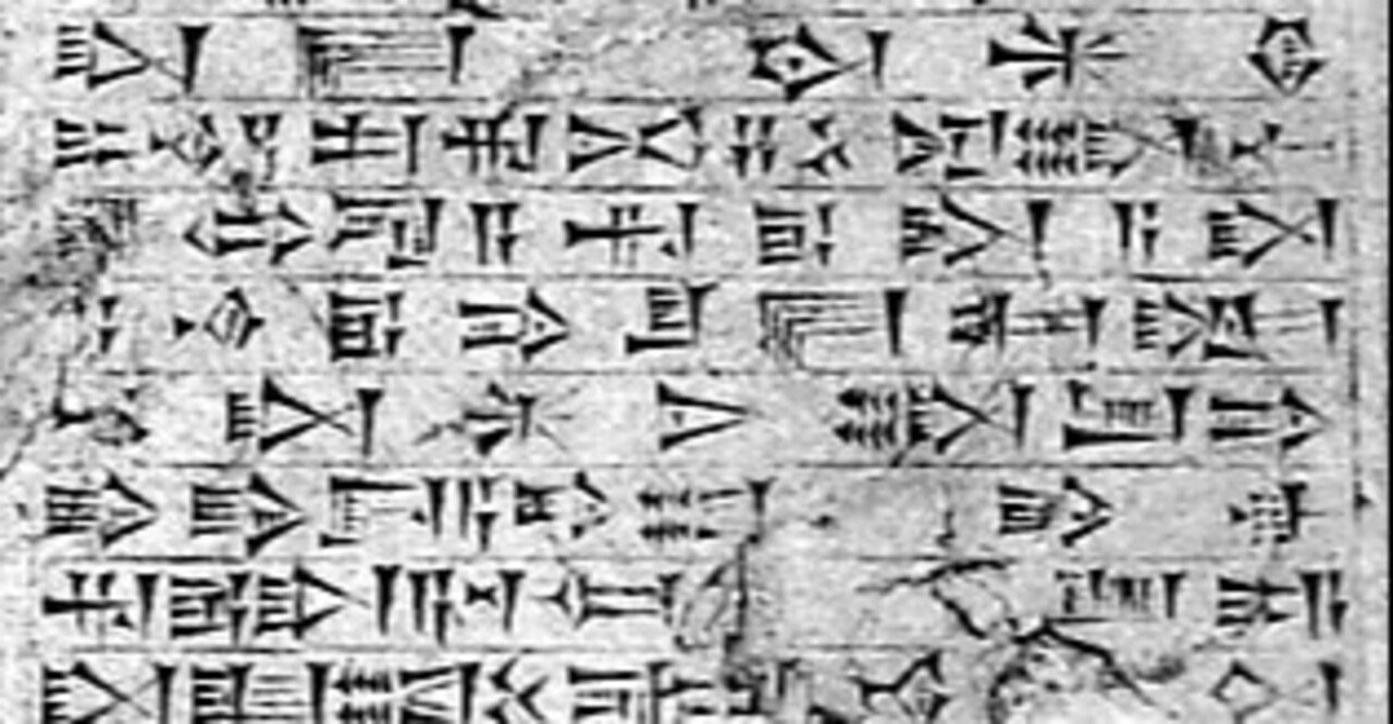 楔形文字は、なぜ楔形をしているのか｜三城俊一/歴史ライター
