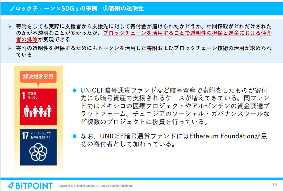 暗号資産・ブロックチェーンによるSDGsの取組み｜genki oda