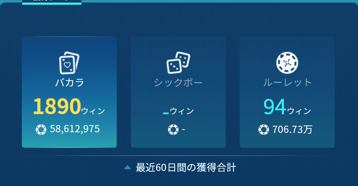 ライブバカラでペアを狙おう ロッキー Note