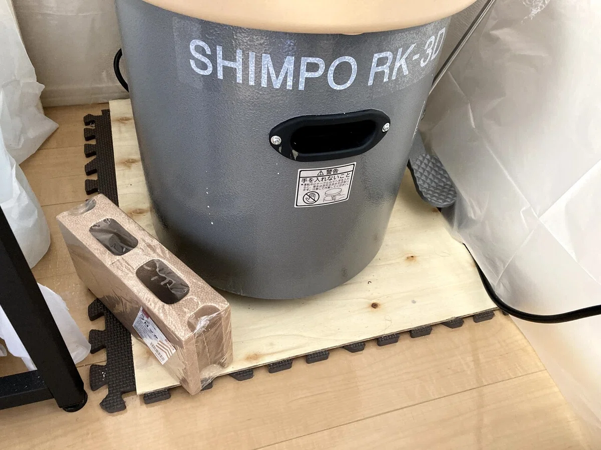 SHIMPO電動ろくろ RK-3D型 ※訳あり （窯屋 水野キルンのブログ - 中古 