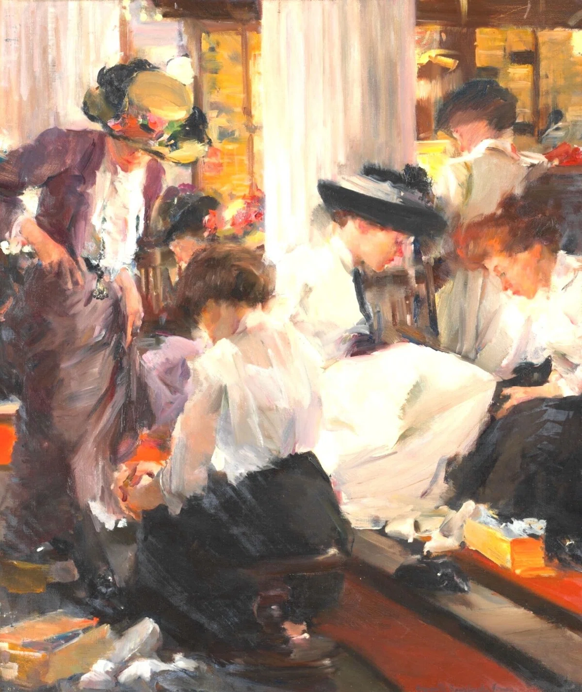 靴屋、c。1911年