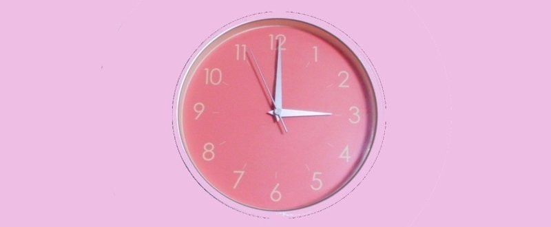 加工-ピンクの体内時計